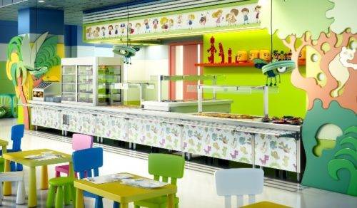 buffet infantil - maquinaria buffet