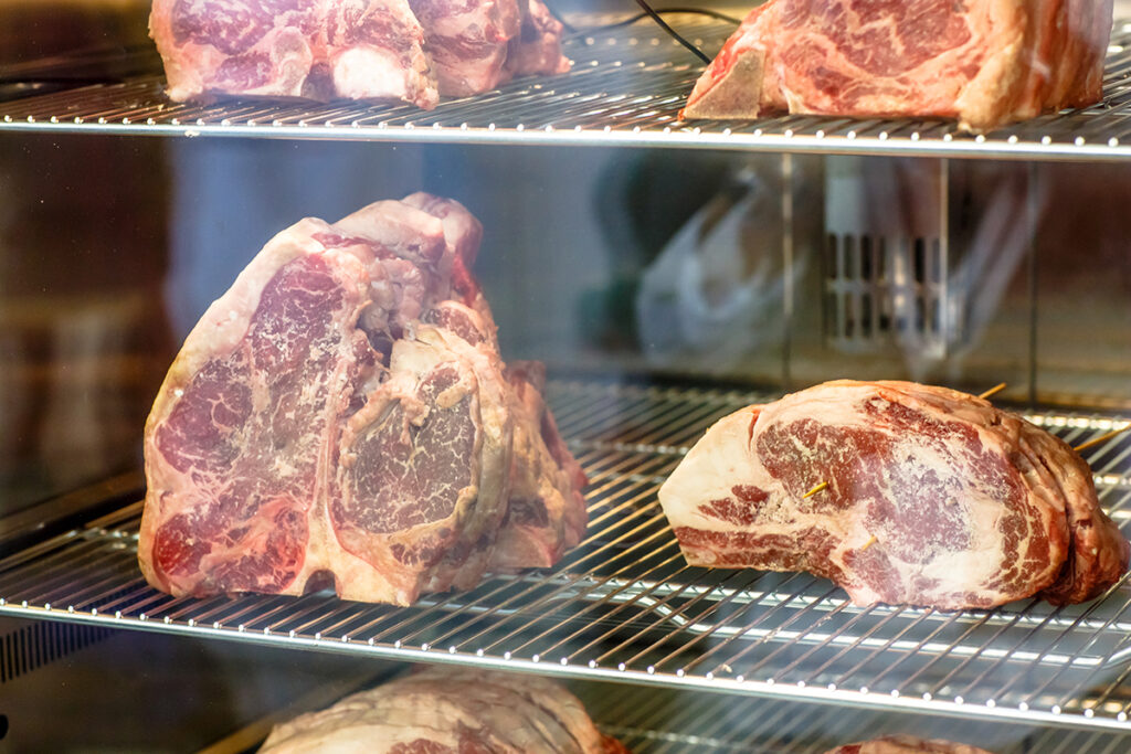 Cámaras de maduración de carne