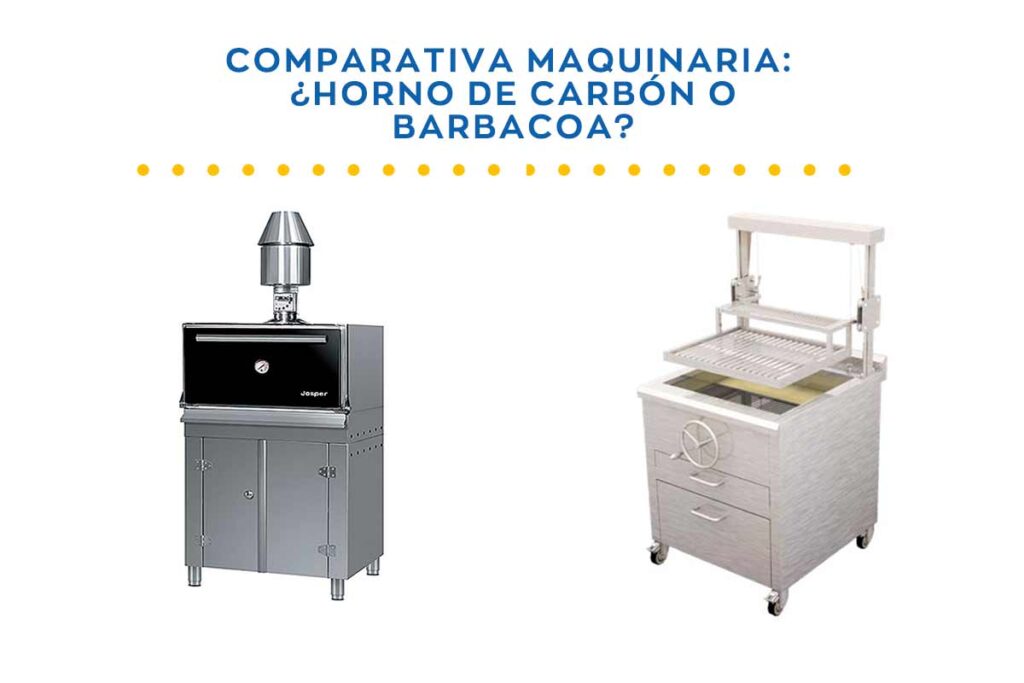 horno de carbón o barbacoa