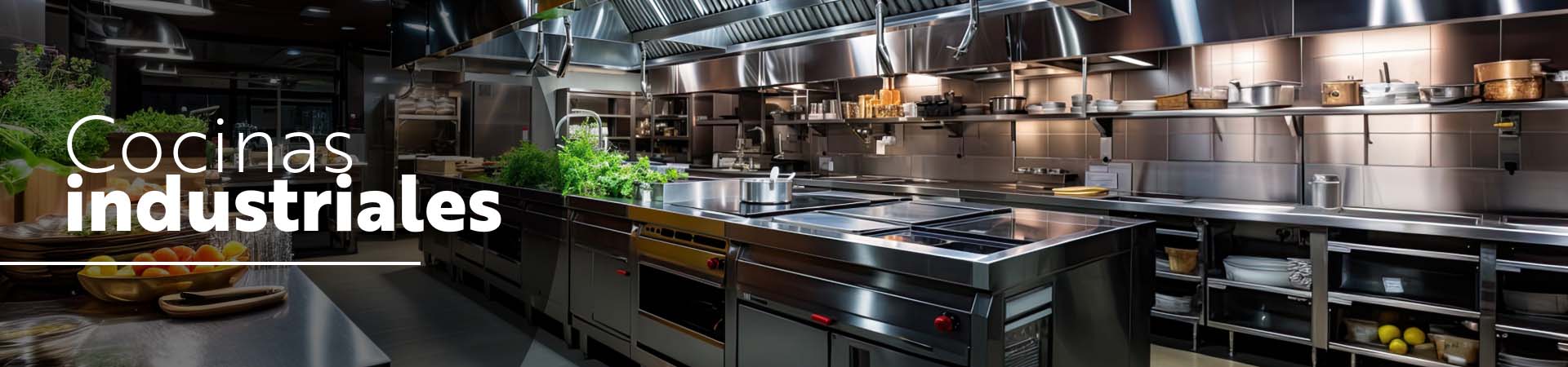 Cocinas industriales - todo en equipamiento para cocinas profesionales