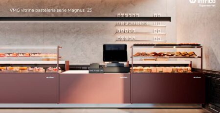 Descubre las innovadoras vitrinas Magnus de Infrico para destacar tus productos de pastelería con estilo y calidad superior. ¡Eleva tu negocio hoy!