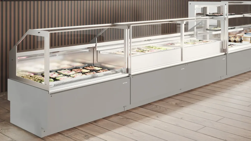 Vitrinas Supermarket VEE de Infrico para hostelería