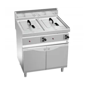 Freidora a gas Modelo GL10+10M Marca BERTO'S