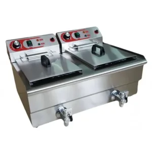 Freidora Eléctrica 10+10 Litros marca EUTRON modelo EF-132V