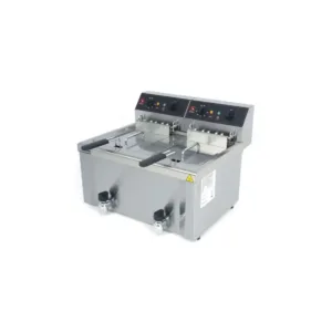 Home Freidora eléctrica Capacidad 12+12 Litros - SAMMIC modelo FE 12+12