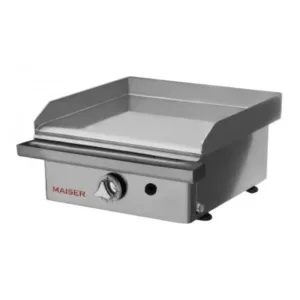Plancha gas cromo duro Maiser modelo PKR40