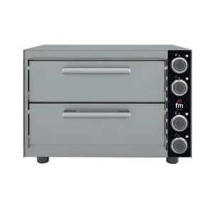 Horno profesional de pizza con dos camaras marca fm modelo stz233