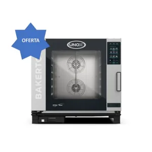 Hornos Bakertop Plus 6 bandejas 600x400 Eléctrico marca UNOX