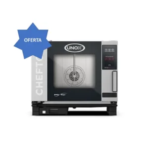 Hornos Cheftop One 5 bandejas GN1/1 Eléctrico marca UNOX