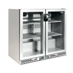 Expositor refrigerado horizontal serie ERV Inox marca INFRICO