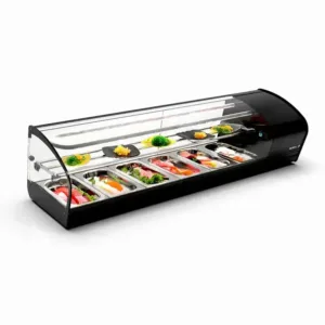 Vitrina sushi doble frío SHARK de SAYL modelo sk26s