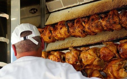 asador de pollos profesional - asador de pollos - horno para pollos